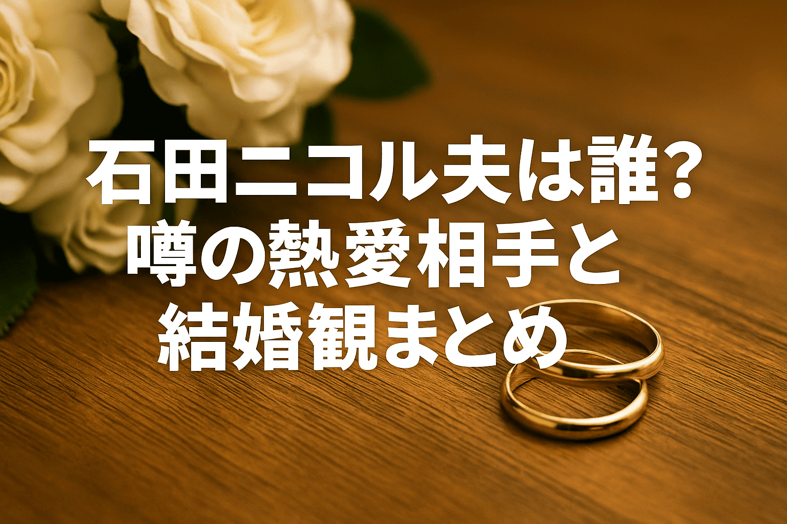 石田 ニコル 旦那